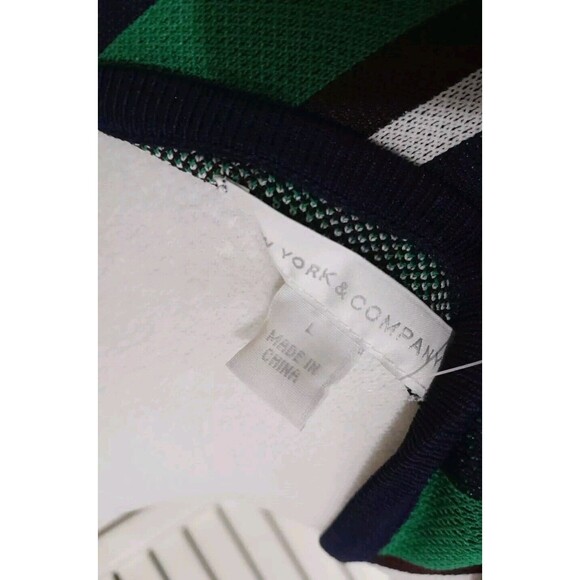 New NY & Company  Dress  Green Multi Womens L - Picture 10 of 12